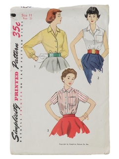 1950's Womens Sewing Pattern