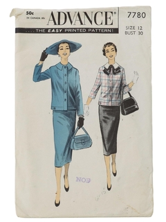 1950's Womens Sewing Pattern