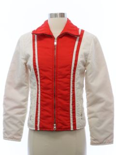 1980's Womens Topher Racing Style Mod Ski Jacket