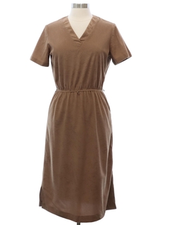 1970's Womens Ultra-Suede Dress