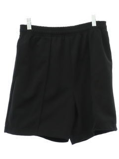 1960's Womens Black Athletic Shorts