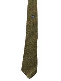 1960's Mens Mod Silk Necktie