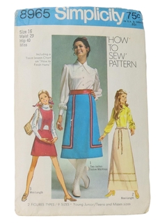 1970's Womens Pattern