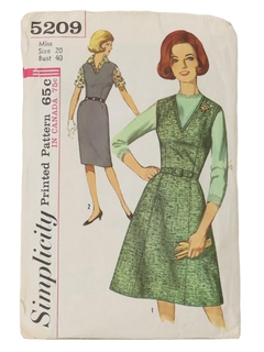 1960's Womens Pattern