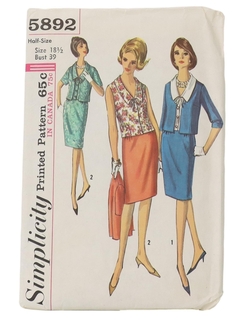 1960's Womens Pattern