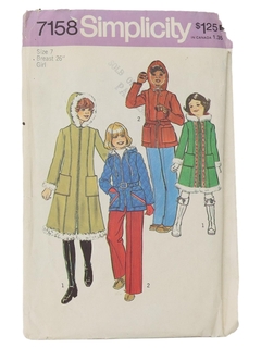 1970's Womens/Girls Pattern