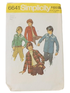 1970's Mens/Boys Pattern