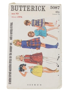 1970's Womens/Girls Pattern