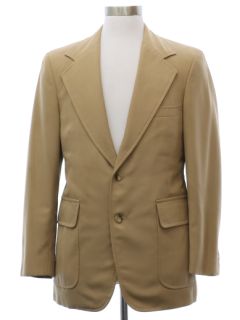 1970's Mens Disco Blazer Style Sport Coat Jacket