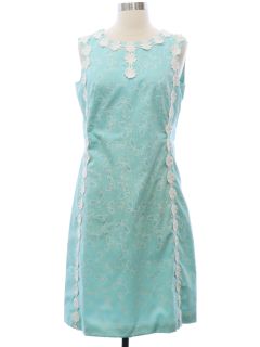 1960's Womens Lilly Pulitzer  Designer Mod Dress