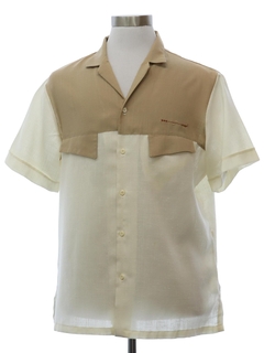 1960's Mens Mod Sport Shirt