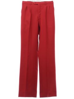 1980's Mens Pleated Slacks Pants