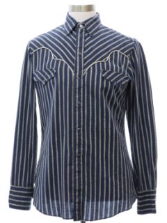 1990's Mens Rodeo Style Western Shirt