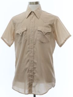 1970's Mens Lee Western Shirt