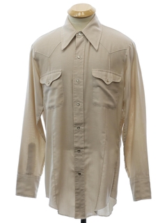 1970's Mens Western Shirt