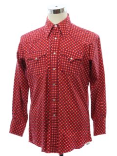 1970's Mens H-Bar-C Ranchwear Western Shirt