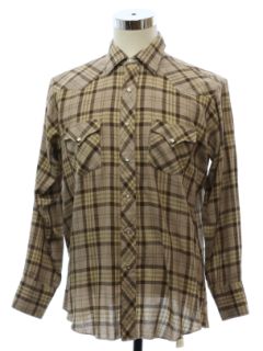 1980's Mens H-Bar-C Ranchwear Western Shirt