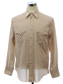 1970's Mens Wrangler Western Shirt