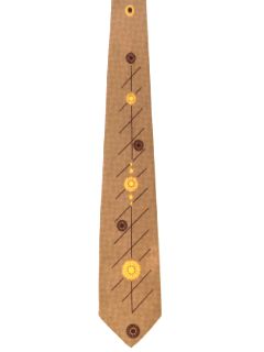 1950's Mens Mod Rockabilly Necktie