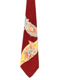 1940's Mens Wide Swing Necktie