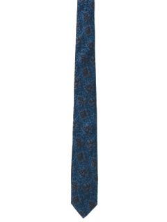 1980's Mens Totally 80s Skinny Necktie