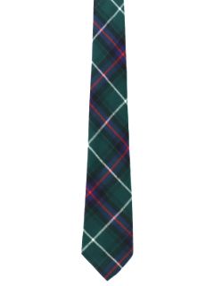 1980's Mens Scottish Wool Necktie
