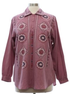 1970's Womens Hippie Shirt