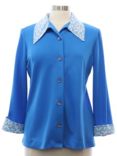 1970's Womens Mod Shirt Jacket