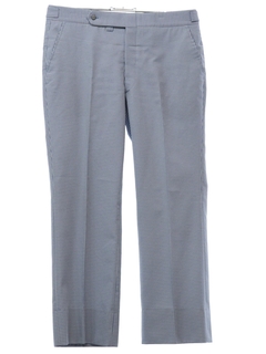 1970's Mens Flat Front Slacks Pants