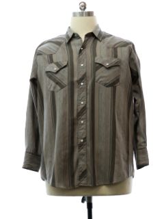 1980's Mens Western Shirt