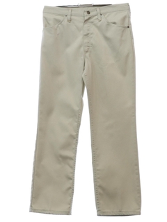 1980's Mens Rustler Cotton Blend Twill Jeans-Cut Pants