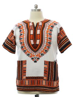 1990's Mens Dashiki Shirt