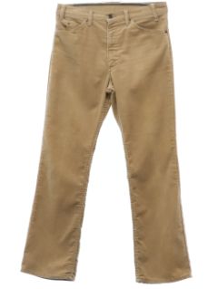 1980's Mens Levis 517s Corduroy Jeans Pants