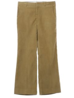 1970's Mens Flared Corduroy Pants