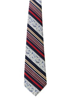 1970's Mens Wide Diagonal Disco Necktie