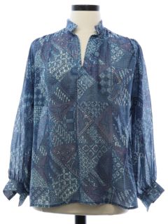 1970's Womens Hippie Shirt