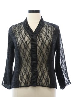 1990's Womens Cocktail Style Shirt