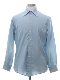 1980's Mens Chambray Shirt