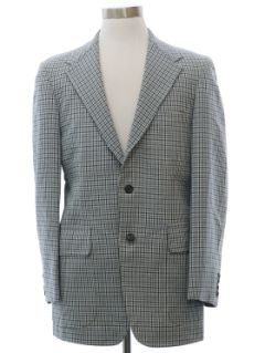 1970's Mens Blazer Style Sport Coat Jacket