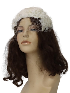 1950's Womens Accessories - Half Hat