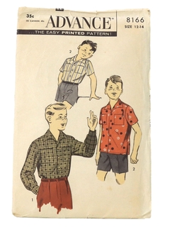 1950's Mens/Boys Pattern