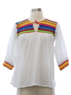 1980's Womens Hippie Shirt