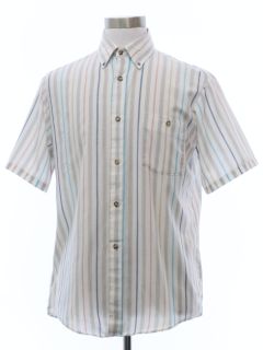 1980's Mens Preppy Shirt