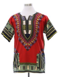 1970's Unisex Dashiki Shirt