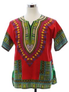 1970's Unisex Dashiki Shirt