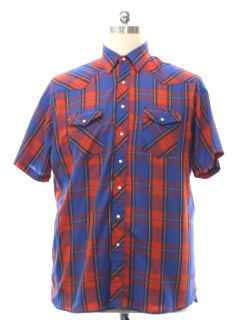 1990's Mens Western Shirt