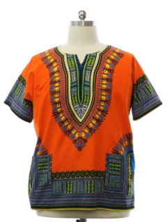 1970's Mens Dashiki Shirt