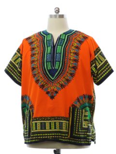 1970's Mens Dashiki Shirt