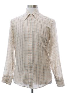 1980's Mens Preppy Shirt