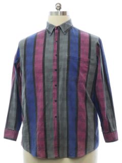 1980's Mens Totally 80s Sport Shirt